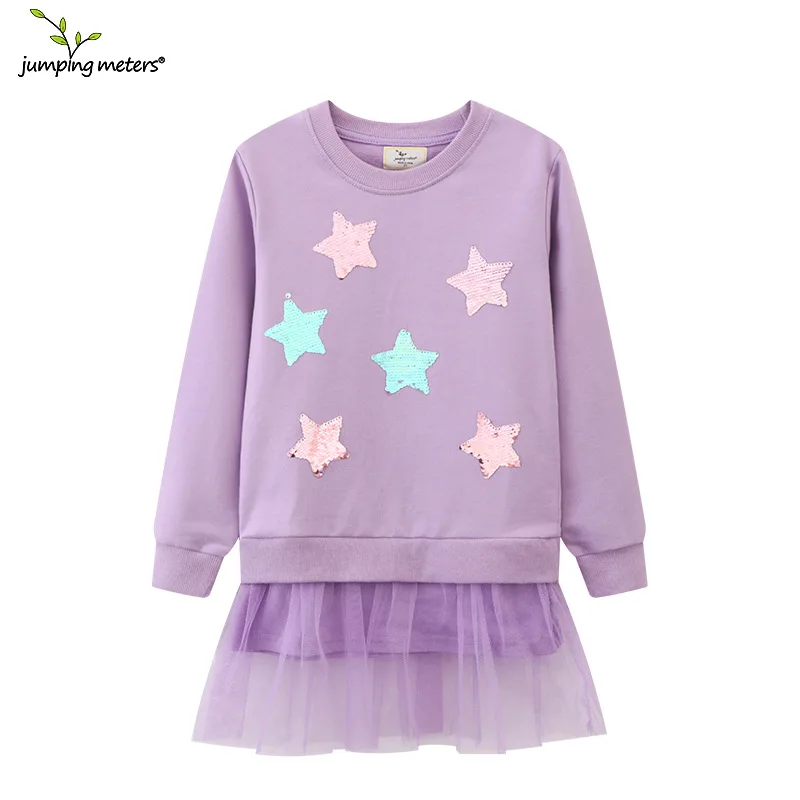 

In-stock Children's Long-sleeve Sweatshirt Dress Hot Sale for GirlsALetter Hoodie Dress One Piece Dropshipping