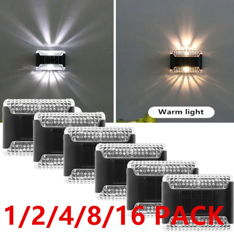 

Solar Wall Light LED Outdoor Waterproof Garden for Balcony Yard Street Decoration Lamp Landscape Balcony Decor Wall Lamp