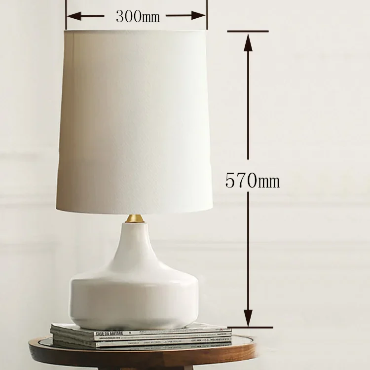 TLL Creative Retro Ceramic Table Lamp Fashion Model Design Soft Decoration