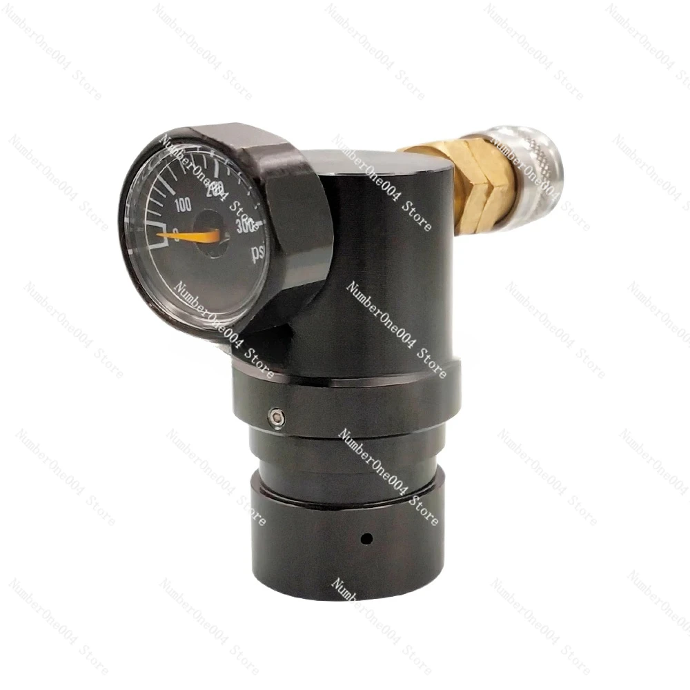 

Applicable to CO2 carbon dioxide regulating valve, pressure reducer G1/2-14 thread with US quick plug female 200PSI