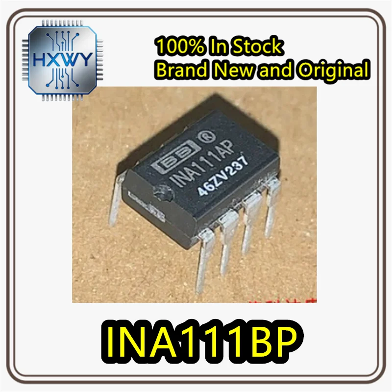 (1/5 piece) INA111BP INA111 DIP-8 Instrumentation Amplifier Chip Brand New Original Stock