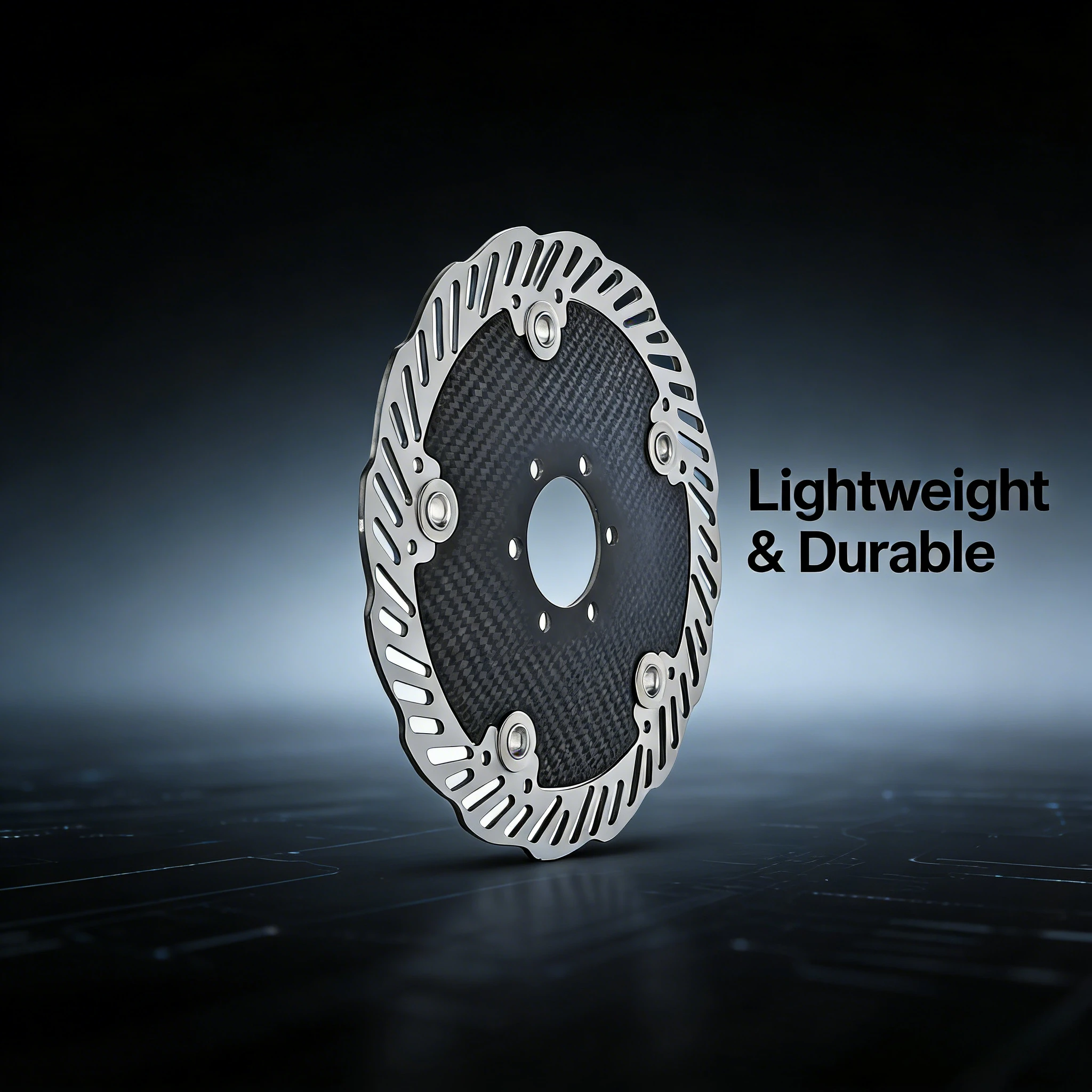 

Carbon Fiber Floating MTB Rotor | 140/160mm Centerlock High-Performance