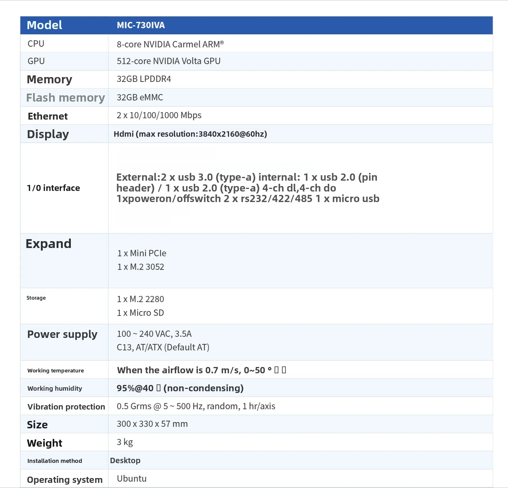Embedded fanless artificial intelligence industrial control host