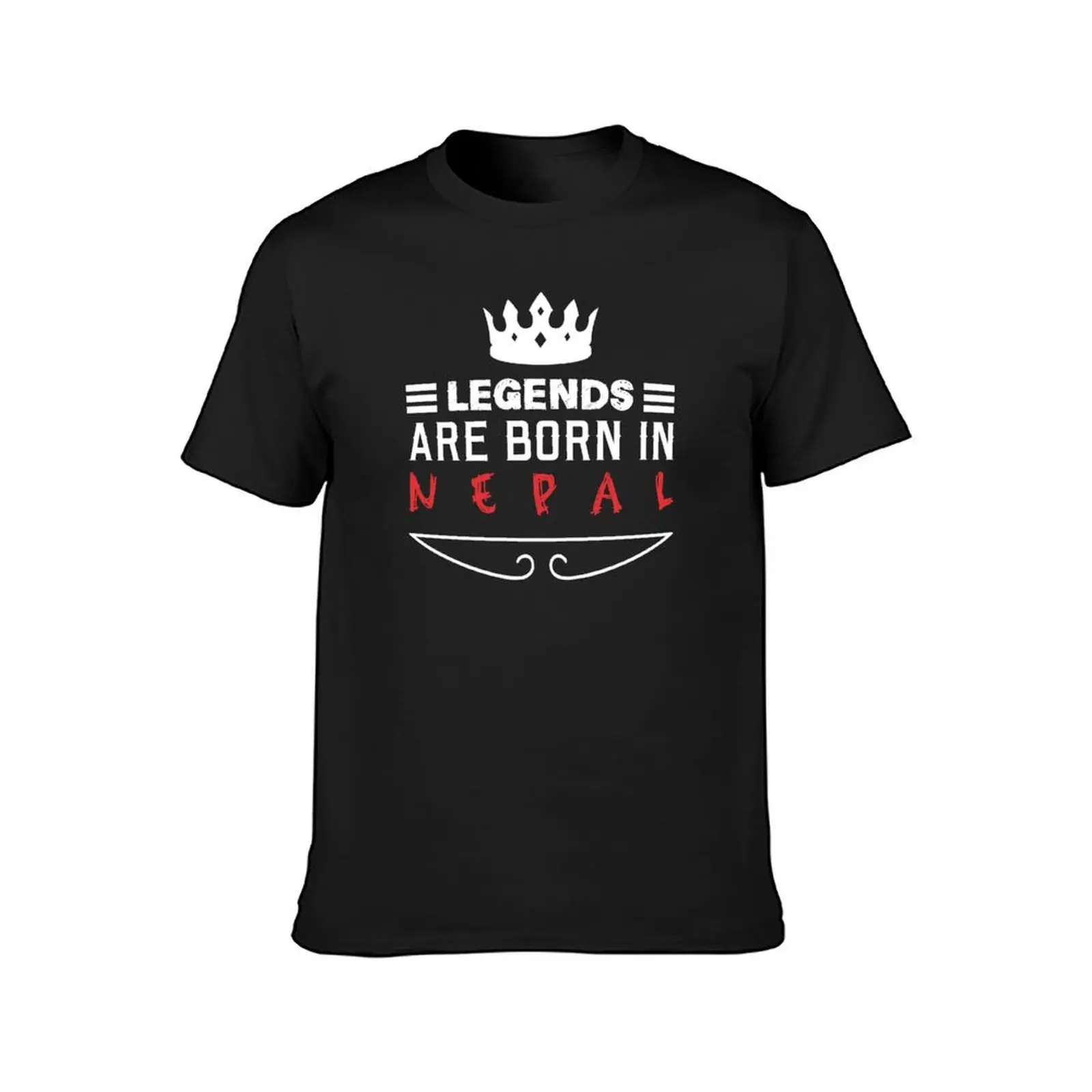 Legends are born in Nepal T-Shirt funnys plain blacks tees mens graphic t-shirts