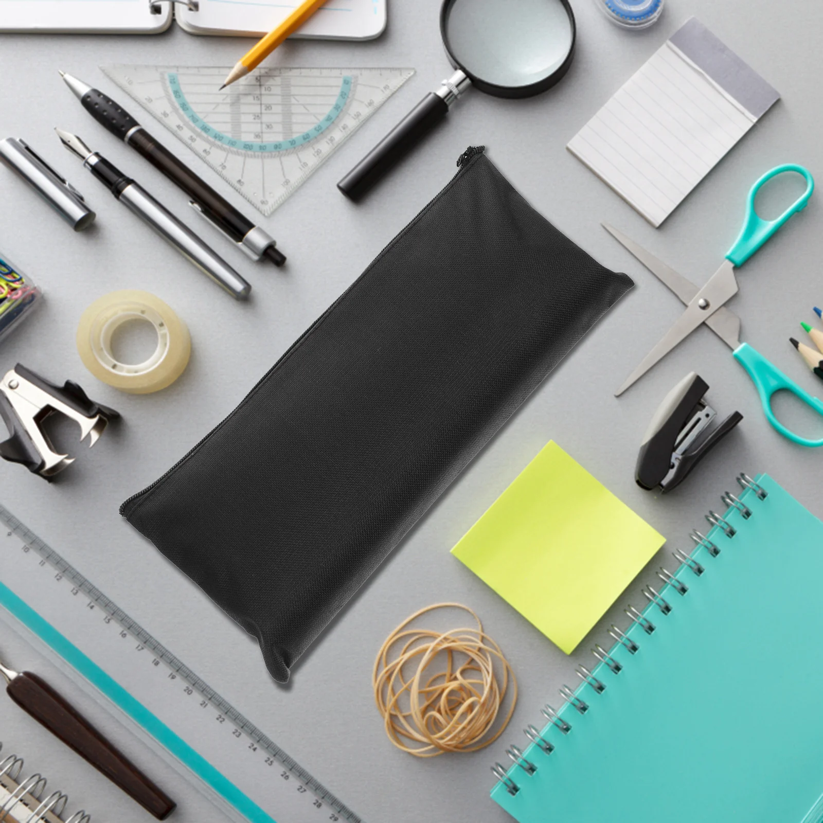 

5Pcs Heavy Duty Canvas Tool Pouch Washable Multi-Use Storage Bag for Wrenches Sockets Makeup Electronics Construction Tools