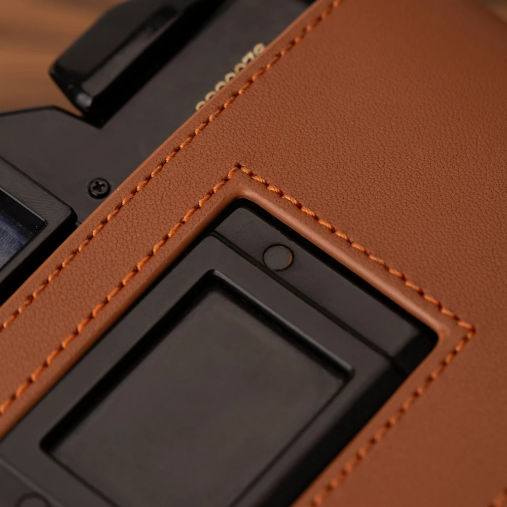 A-1 Camera Case Bag for Canon A1 AE-1 Case Handmade Genuine Leather Half Case Cover Camera Bag Case Photography Accessories