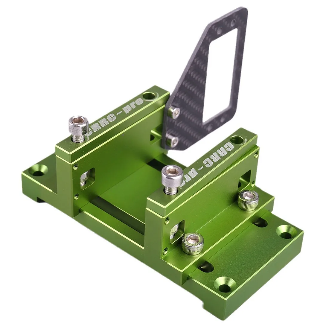 Aircraft Model Methanol Engine Metal Test Bench Aircraft Model CNC Grinding Bed Suitable for 06-160 Fixed-wing Engine
