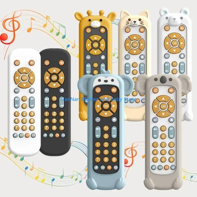 エレクトリックテレビリモコンベビー歯の生理幼児製品音楽サウンドトイ