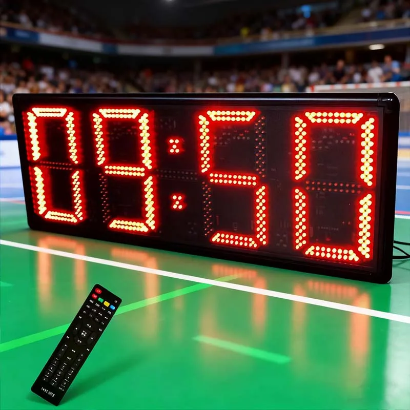 competition specific timer, LED electronic large screen, handheld sports, basketball, marathon, running, conference, speech, sto