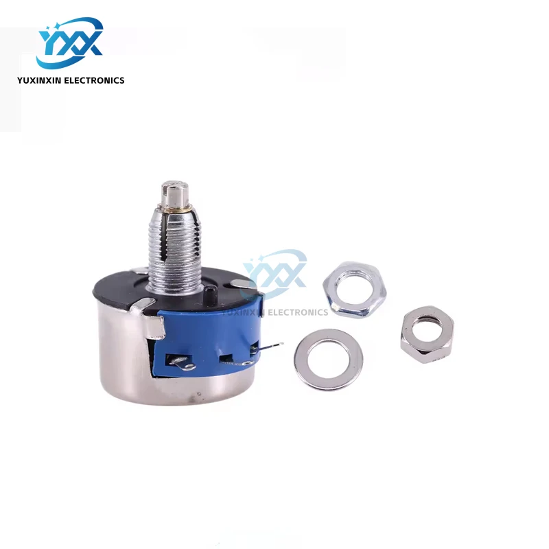 1PCS WX14-11 3W Single-Turn Wirewound Potentiometer 1K/20K with Locking Neck