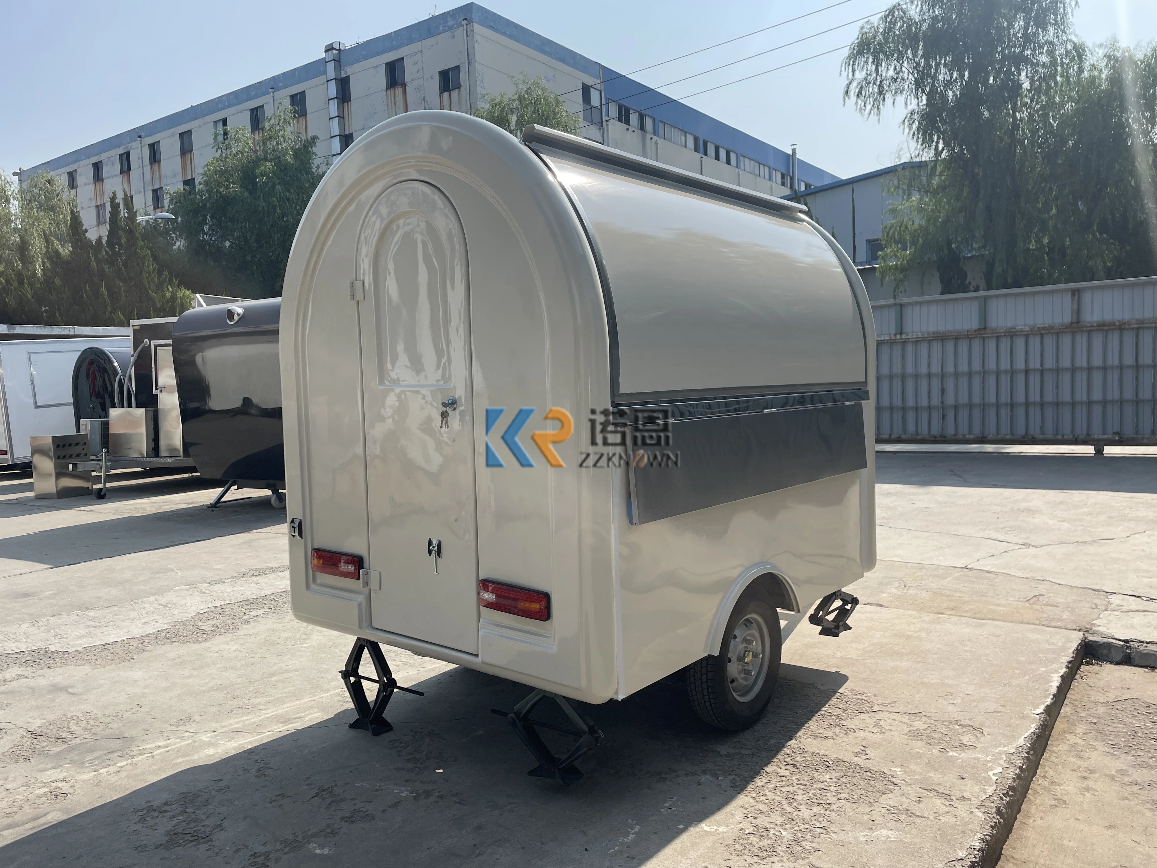 Prezzo di fabbrica CE DOT Hot Dog Snack Food Truck Kiosk Mobile Street Kitchen Cart concessione Catering Food Trailer