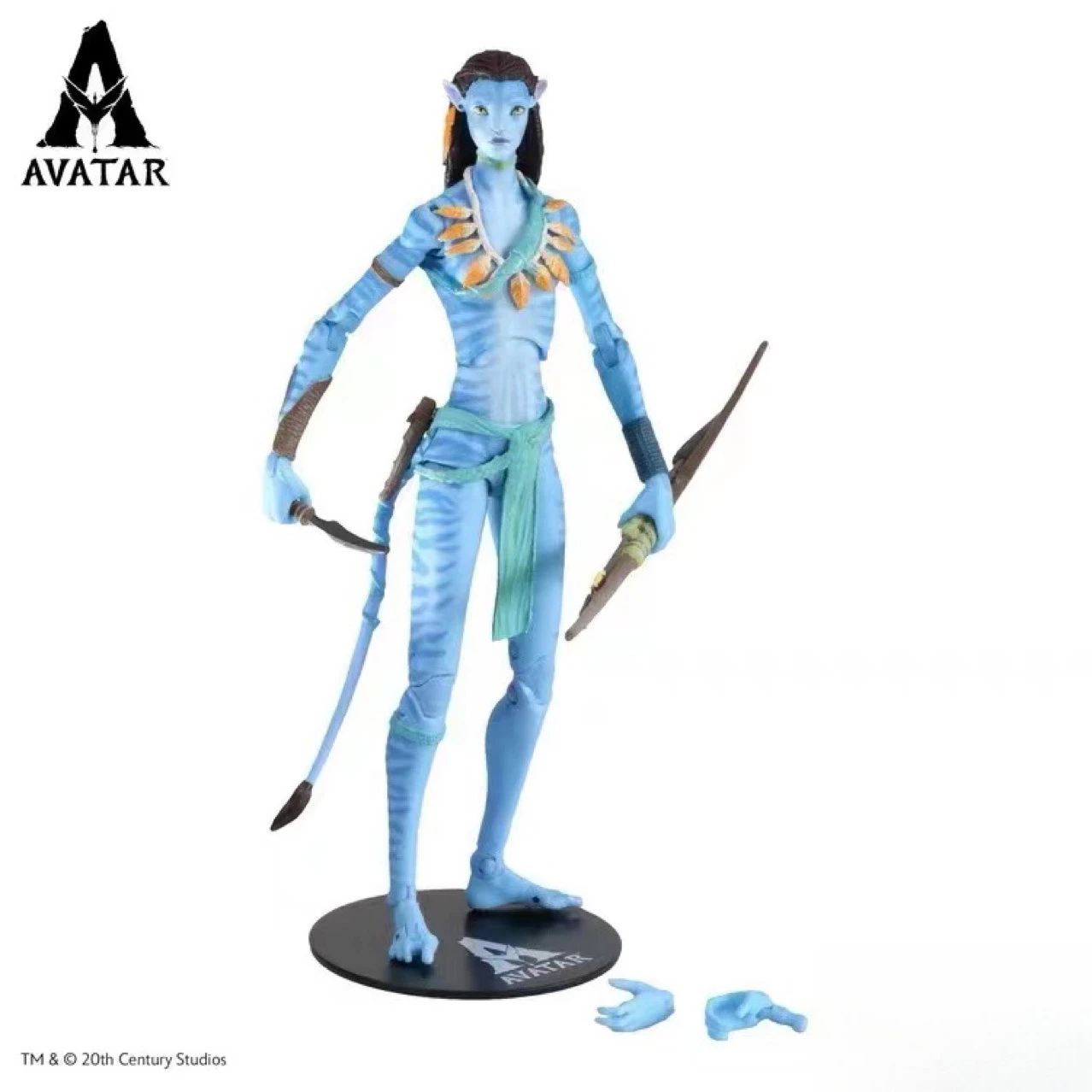 Movie Avatar Jake and Neytiri 7 Inch Action Figure Toy Set Collectible Model Doll Desktop Ornament Birthday Christmas Gift