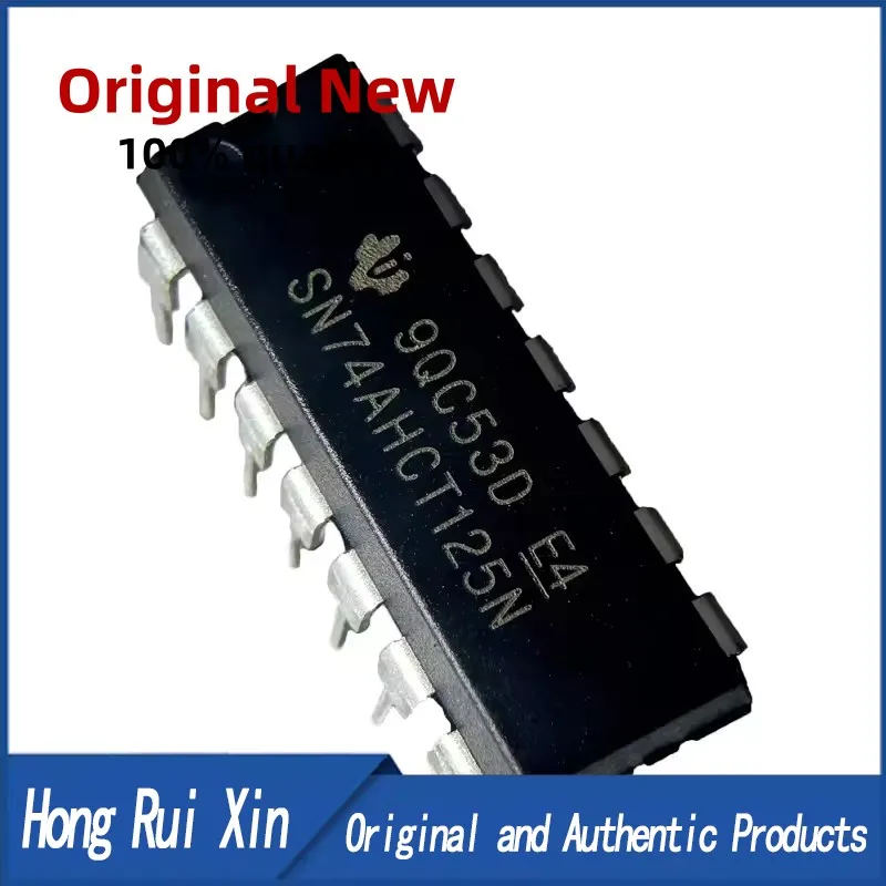 10-100Pcs New SN74AHCT125N 74AHCT125N 74AHCT125 Inline DIP14 Logic Chip IC In Stock Wholesale