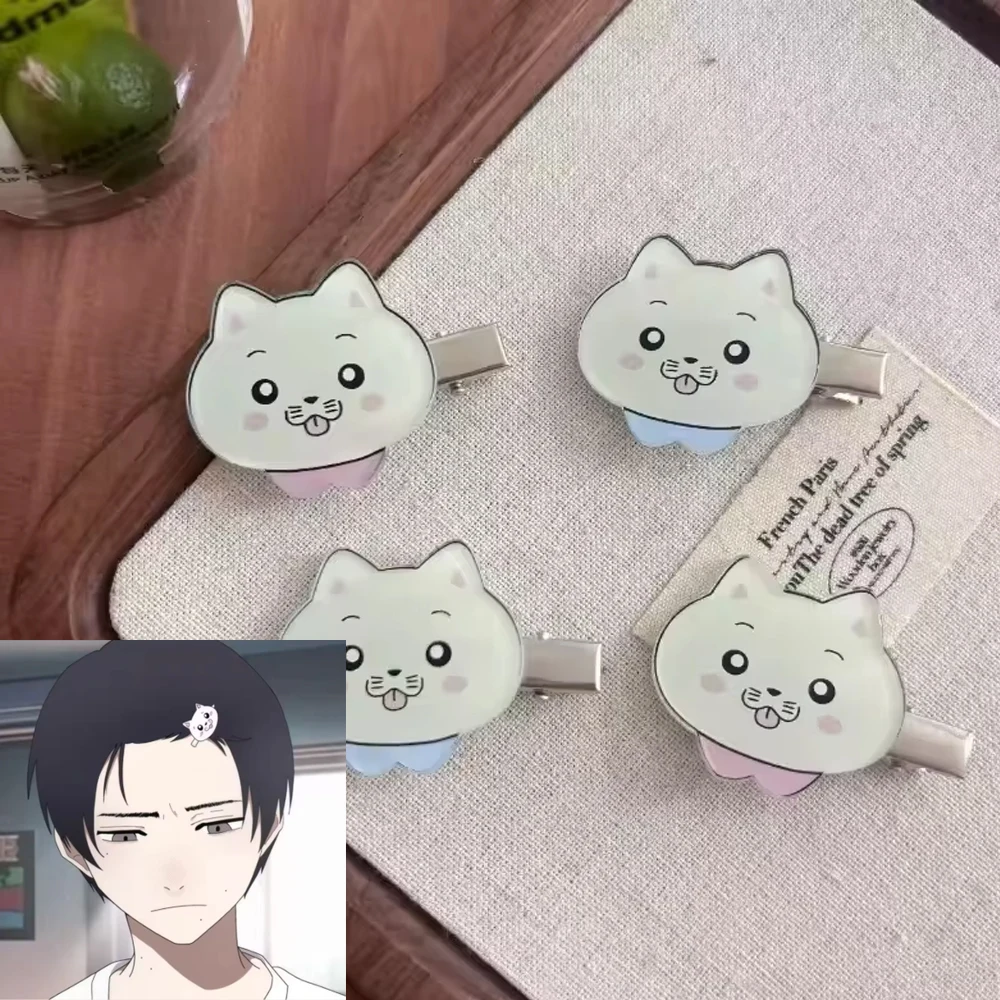Anime The Summer Hikaru Died Cosplay Headwear Unisex Kawaii Little Cat Hairclip Hairpin Jewelry Hair Accessories Fans Gifts