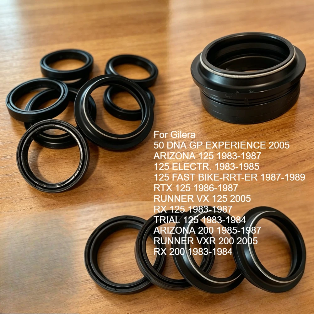 4/8/16 piezas 35*47*10.5 35x47x10.5 Cubierta antipolvo y retén de aceite para amortiguador de horquilla delantera para Gilera RX125 RX 200 RX200 RUNNER VX 125