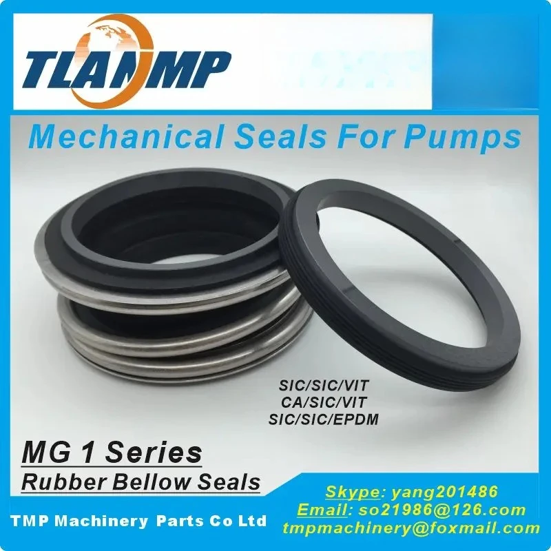 MG1-48 , MG1/48-G60 , MB1-48, 109-48 TLANMP Mechanical Seals for Water Pumps -Rubber Bellow Seals (G60 Cup seat)