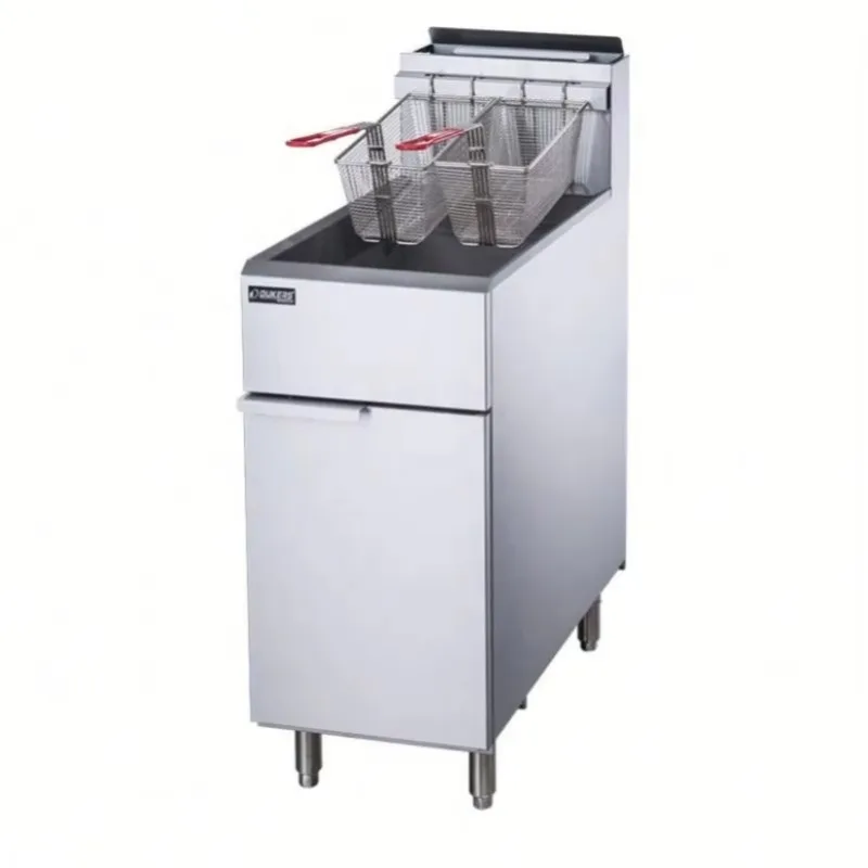 

Hot Sale Commercial Stainless Steel Deep Fryer Type Deep Fryer With Famous Brand Valve