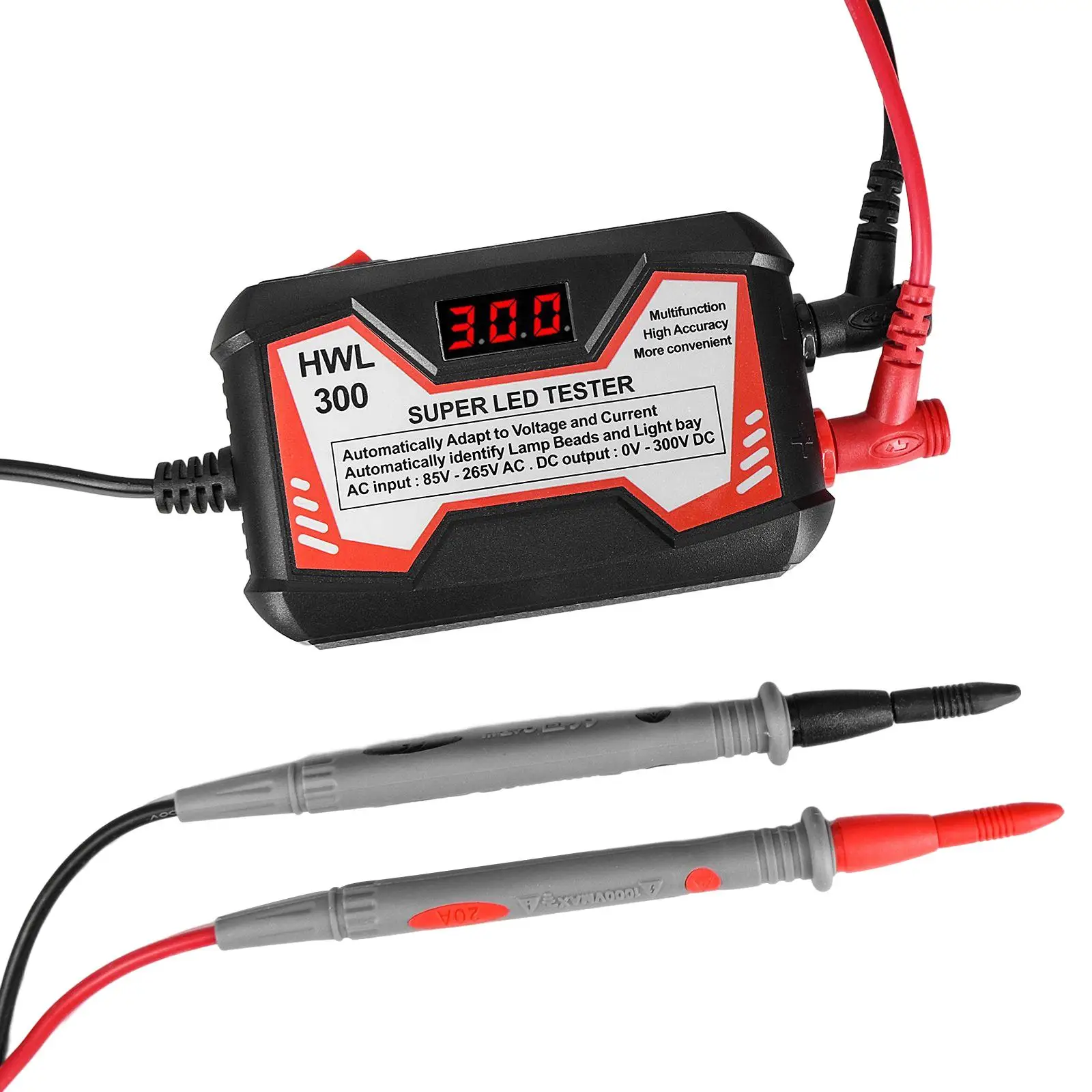 Backlight Tester for LED TV Strips Lamp Bead Testing Tool Intelligent Output Voltage Safe Repair Probe