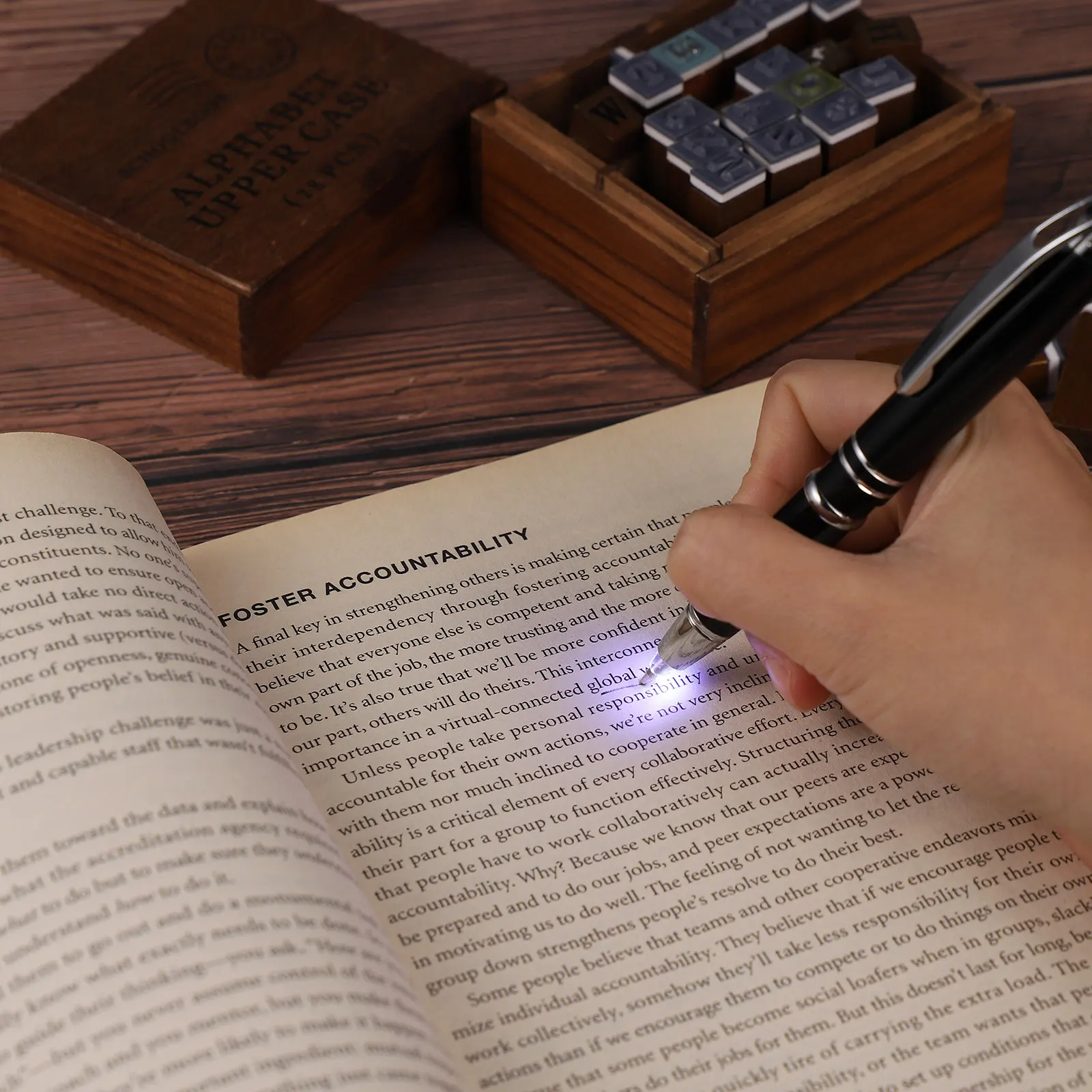 

2Pcs Metal LED Ballpoint Pens Glow in Dark Writing Pens Smooth Gliding Tip for School College Camping Bedside Journaling