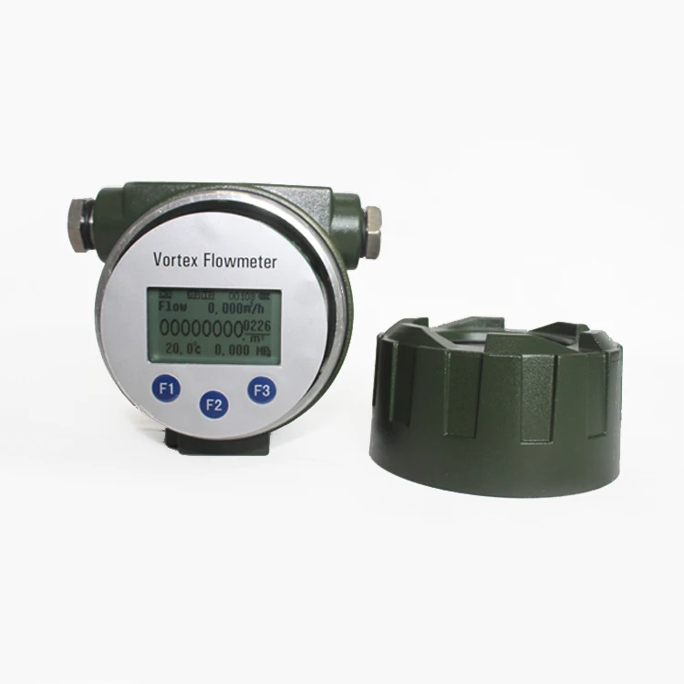 Steam Flow Meter Price Cumulative 420ma Vortex Flowmeter Converter