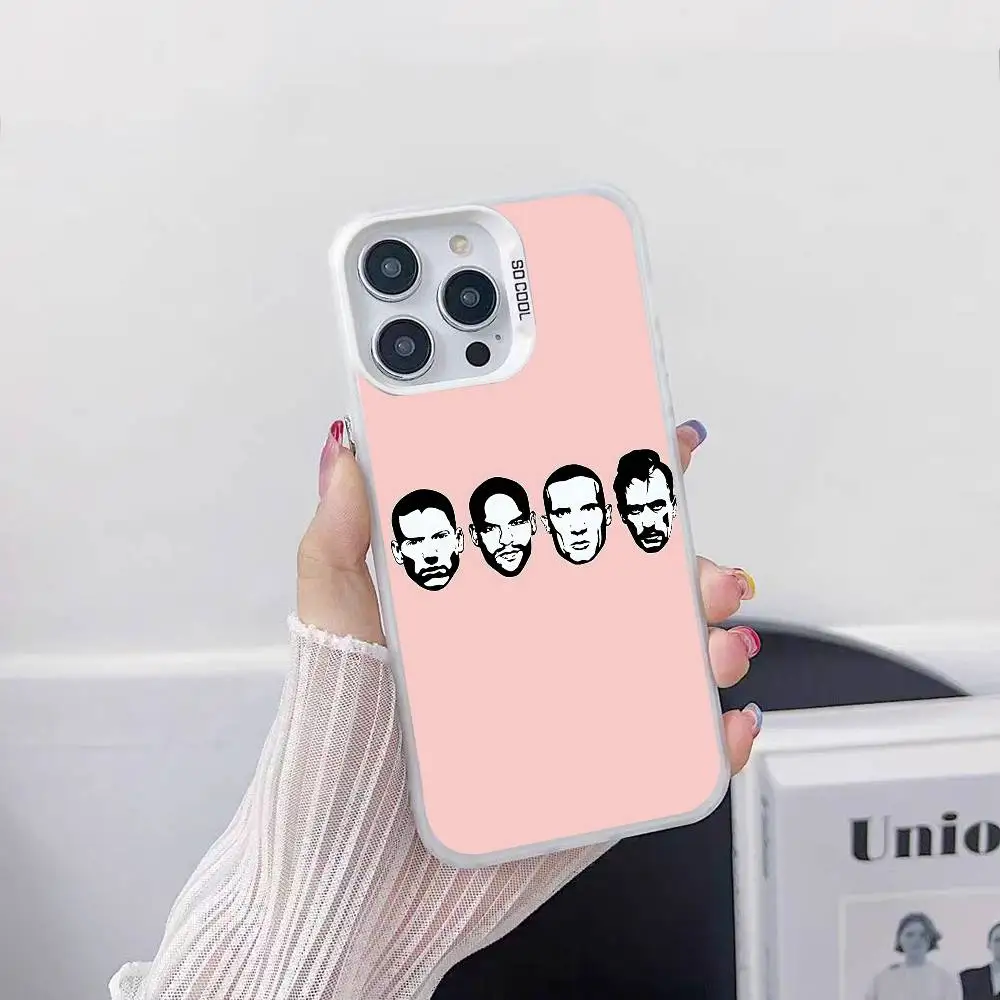 Чехол для телефона из сериала «Празрыв из тюрьмы» для iPhone 17, 6, 15, 14, 13, 12, Mini Pro Max Plus, цветной серебряный чехол для телефона, чехол