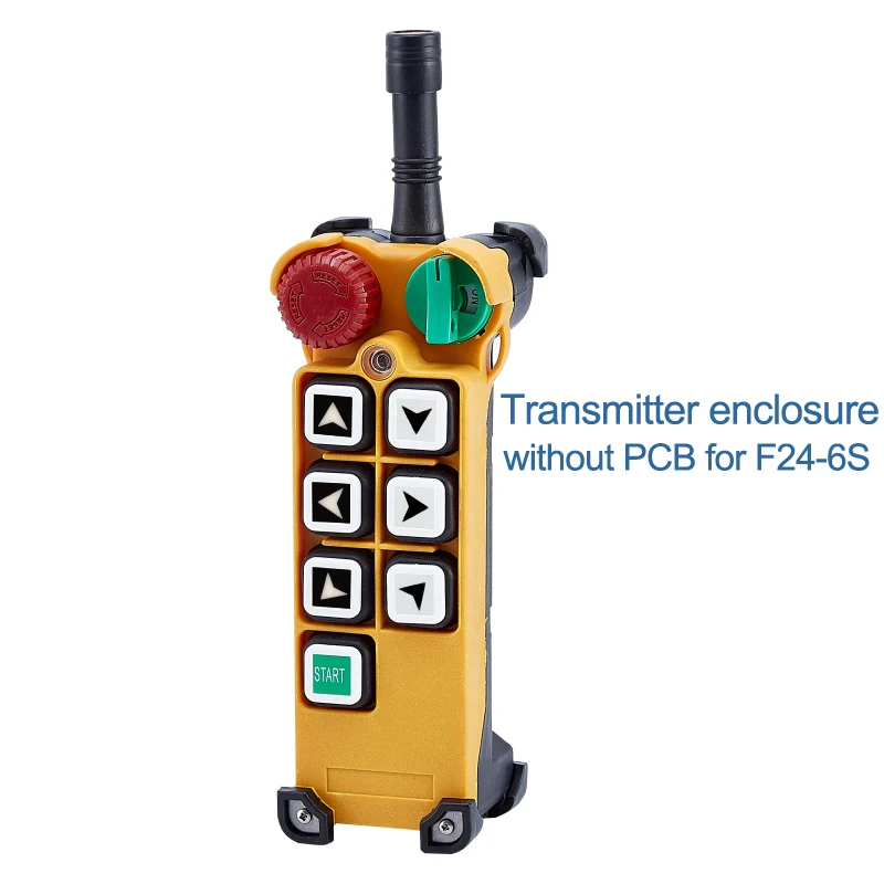 Telecontrol Telecrane compatible industrial remote control F24-6s F24-6D transmitter controller cover enclosure box