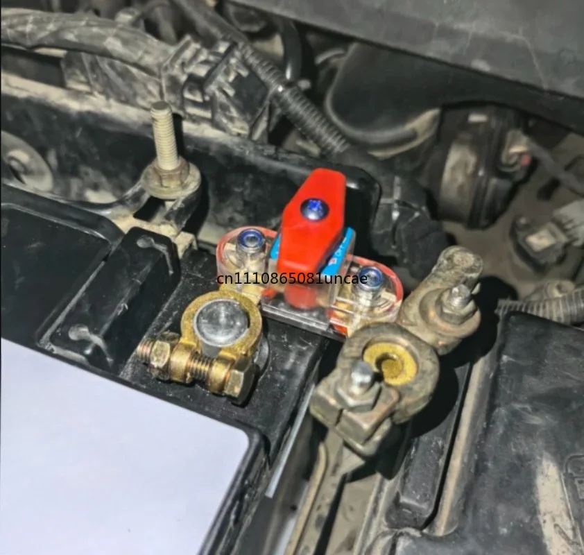 12V 24V Manual Car Battery Disconnect Knife Switch Truck SUV Circuit Protection Isolator Replacement Auto Parts
