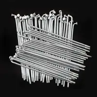 Bicicleta eléctrica 10G Diámetro 3,0 mm Longitud 50-300 mm radios + pezones 36 unids/lote