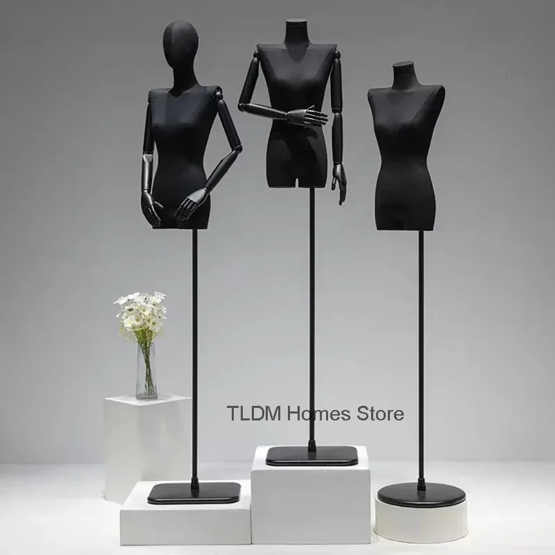 Korean Version Female Mannequins Window Display Stand Mannequin Shelf Wedding Dress Sewing DIY Mannequin for Women's Clothing