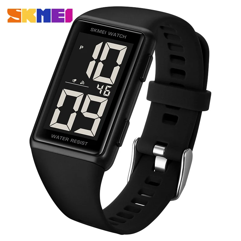 

SKMEI водостойкие электронные наручные часы с подсветкой, цифровые часы для мужчин и женщин, многофункциональные часы с хронографом, reloj mujer