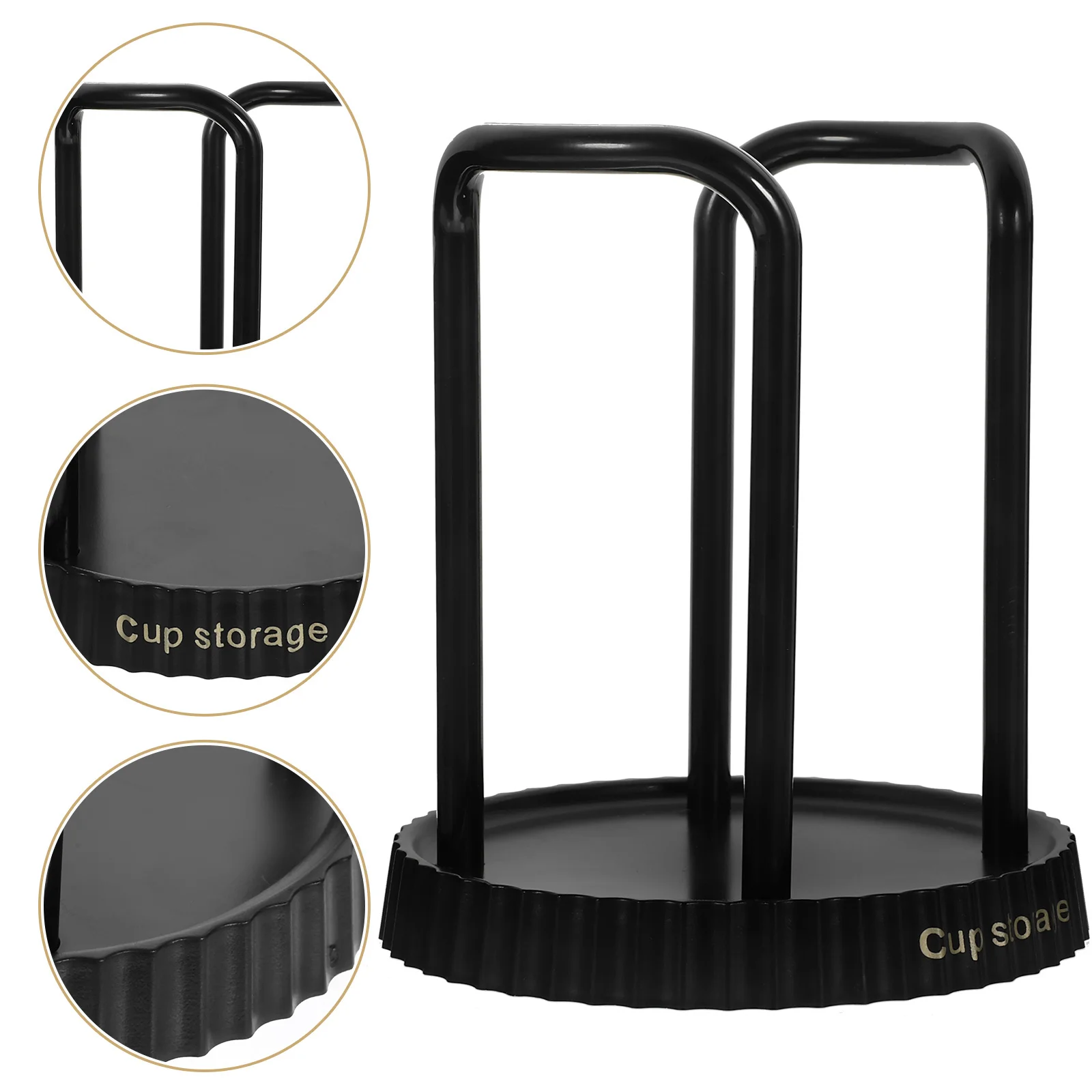 

Disposable Paper Cup Holder Large Capacity ABS Cup Organizer for Home Party Cafe Countertop Storage Rack Coffee Station Supplies