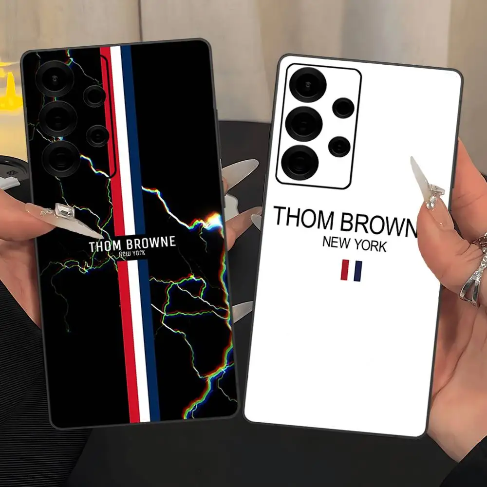 Fashion Brand T-Thoms B-Browns Phone Case For Samsung A 52 53 21 32 13 12 71 31 51 40 72 73 70 22 42 50 30 20 21 Shell