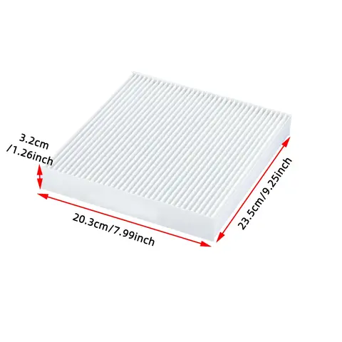 Filtro de aire de cabina de coche para filtros Cadillac ELR SRX de fibra de carbono CF10775 XC36154C AFC1457 CUK2442 CU2442 1808246 24590 C36154C