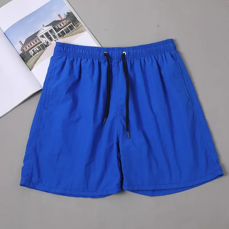 Trendy Men's Beach Style Straight Quarter Shorts