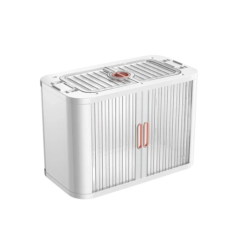 

Double door clothes toy storage box large capacity transparent locker household simple wardrobe snacks clothing storage