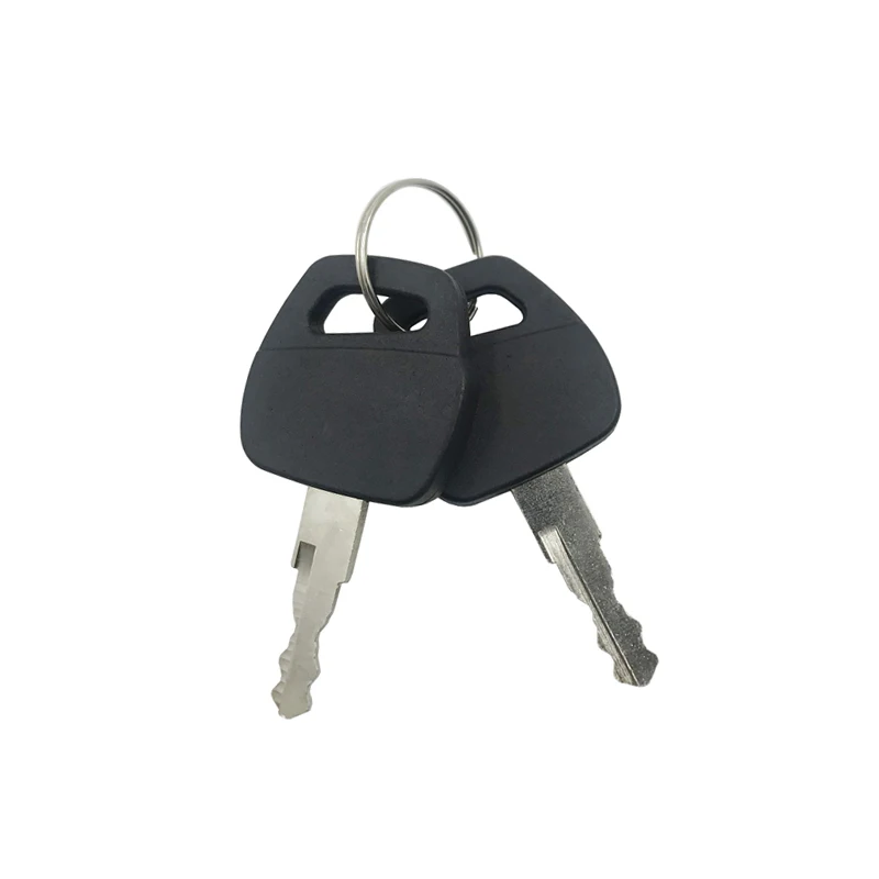 2 Pcs Key For Ignition Switch For Linde Forklift Truck Parts:H18 H20 H25.Forklift Parts Ignition Key 0009730418.