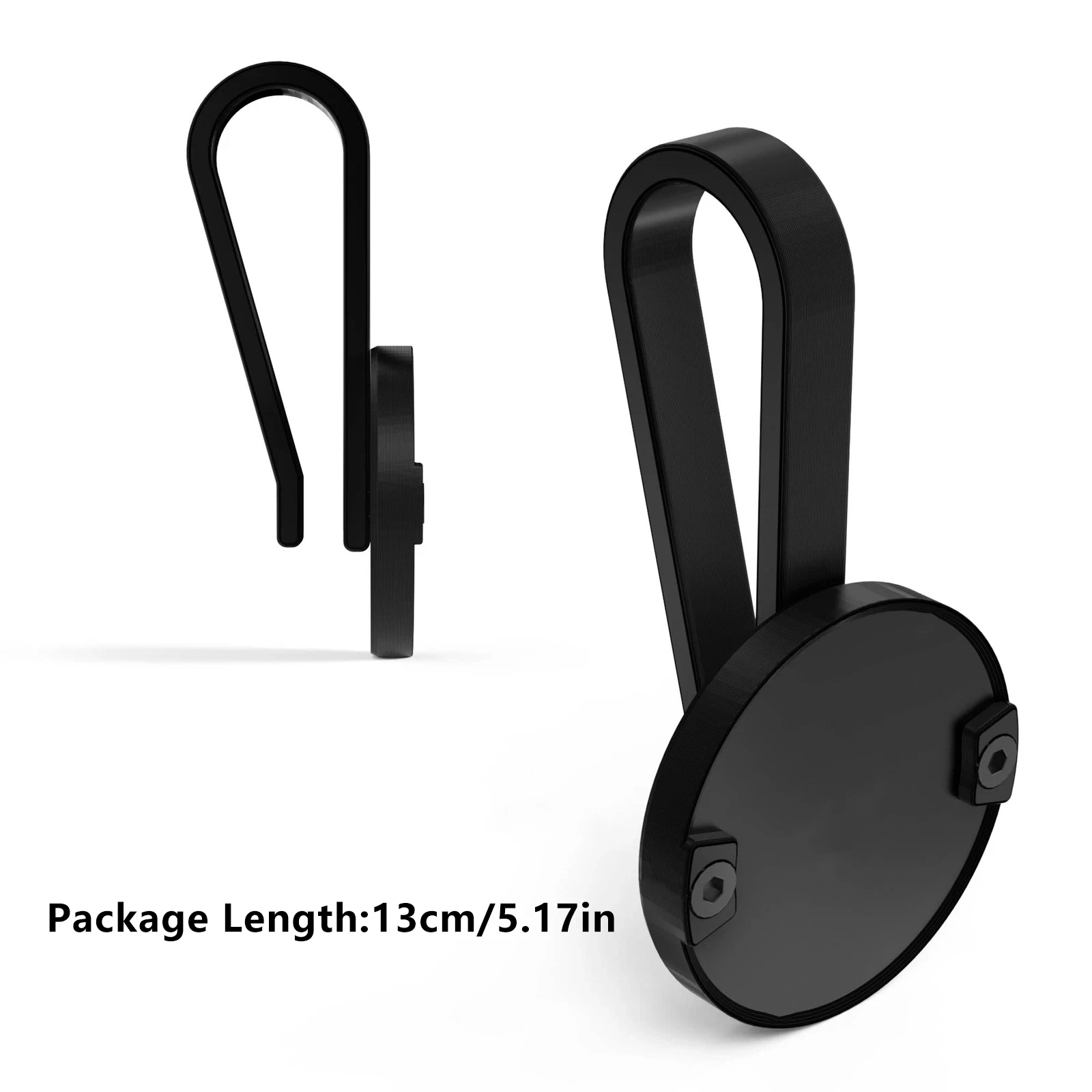 Car Sun Visor Holder Universal Co Driver Mount Clip 700161-S-PETG Interior Sunglasses Business Card Storage For Ooono