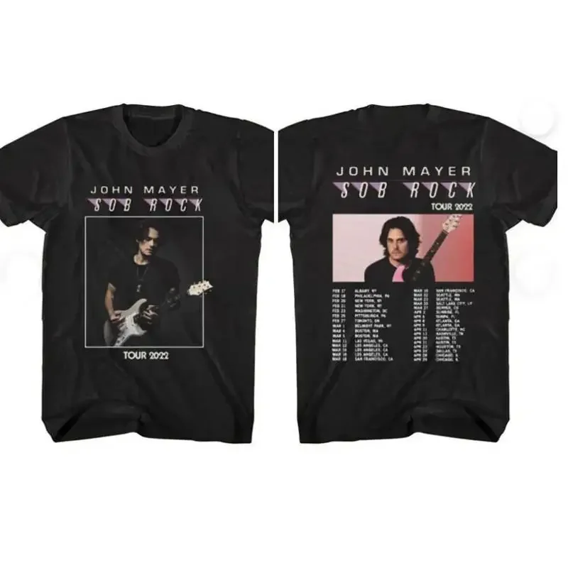 HOT 2022 Tour John Mayer Sob Rock America T Shirt