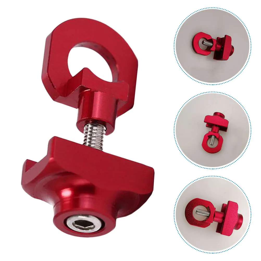 

2pcs Chain Adjuster Aluminum Alloy Bicycle Tensioner Fastener for Single Speed Bike Tool Compatibility Durability Easy