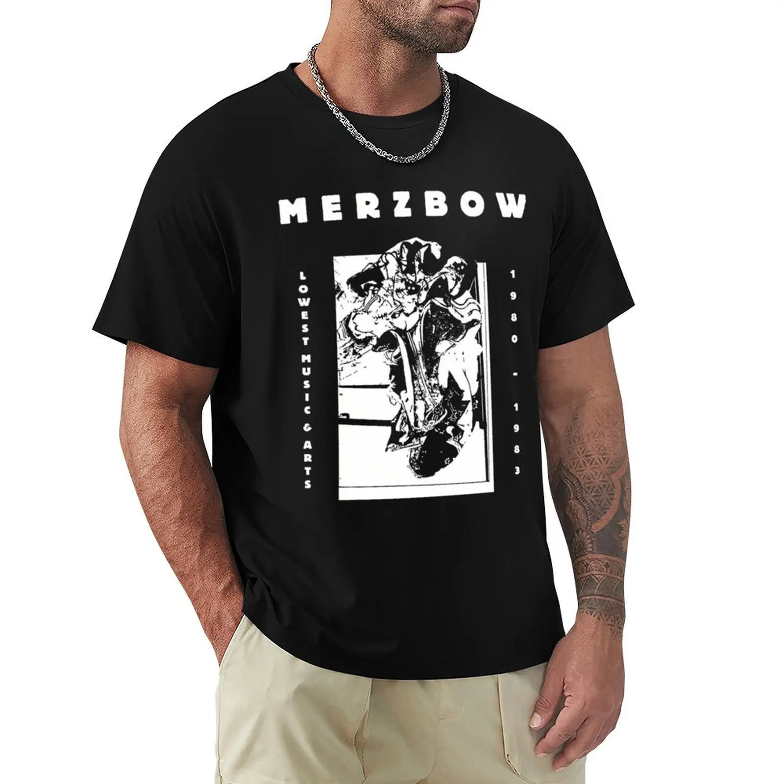 

Merzbow Lowest Music And Art's T-shirt oversizeds vintage clothes kawaii clothes Blouse mens workout shirts