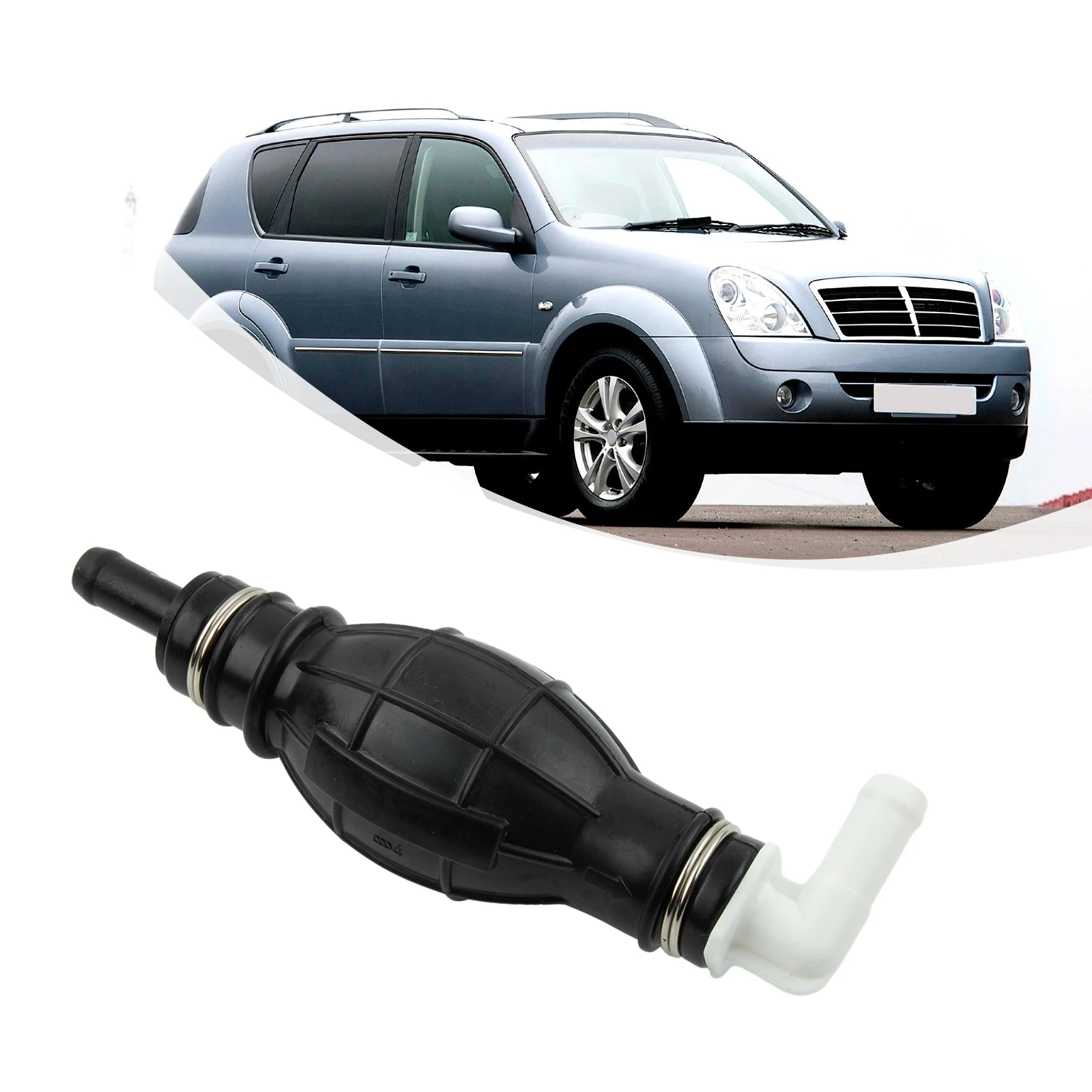 Replacement Fuel Priming Pump for Ssangyong For REXTON STAVIC for actyon for kyron 2004 2012 Enhanced Heat Sink Design