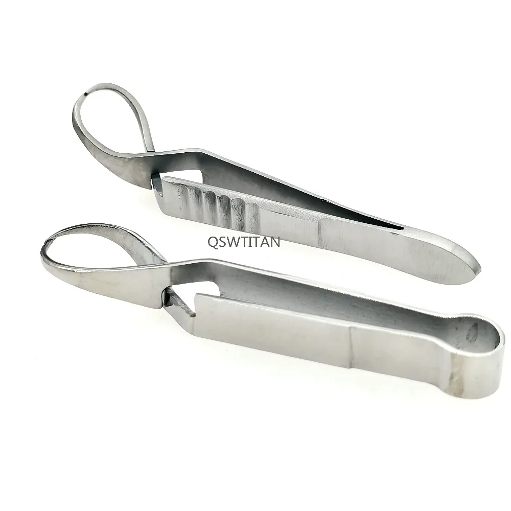 ที่หนีบผ้าสำหรับจักษุแพทย์ 1 ชิ้น คีมหนีบผ้าสำหรับจักษุแพทย์ ผ้าสำหรับกล้องจุลทรรศน์ ผ้าสำหรับเครื่องมือผ่าตัดจักษุ