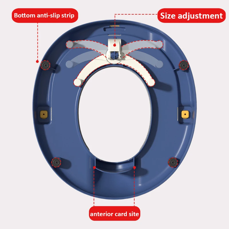 Large children's toilet seat portable baby toilet seat sitting household chair assisting baby toilet training toilet seat