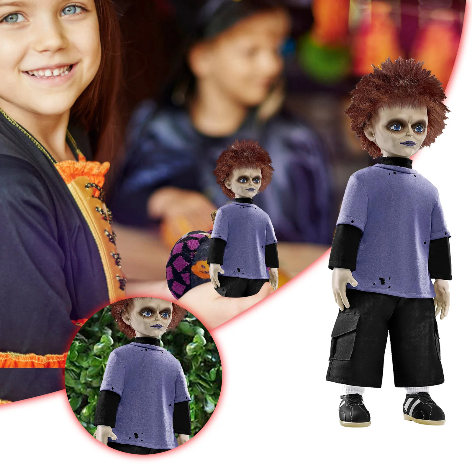 Chucky Chucky Horror Movie Character Ornament Costume Toddler Movie Characters Horror Chucky Halloween