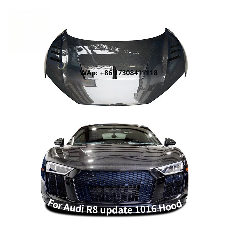 

Auto Parts Carbon Fiber 1016 Style Engine Cover Hood for New R8 2017 Car Bonnet