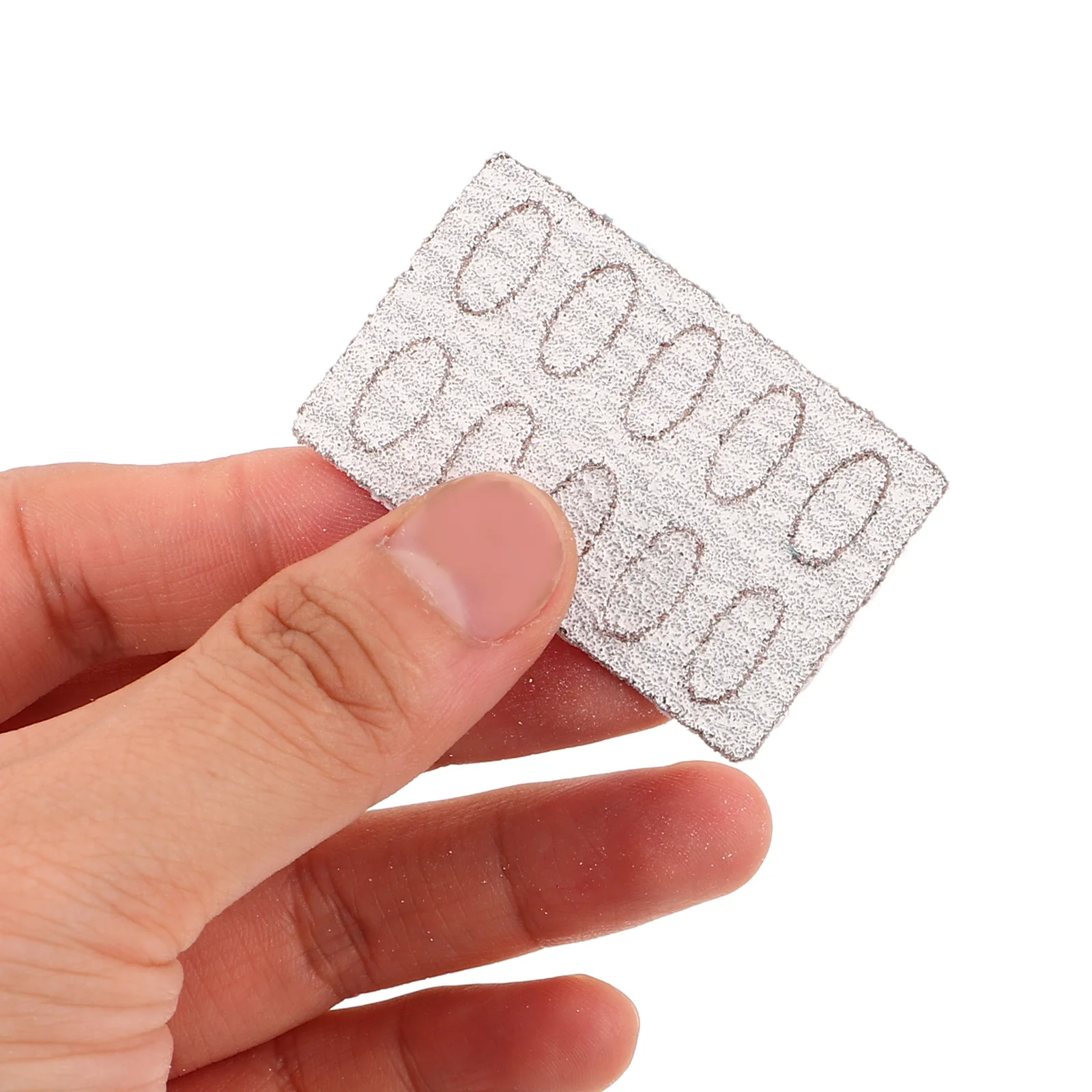 25 pezzi di carta vetrata sostituibile per nail art, pre-lucidatura, trattamento per manicure, strumenti per la cura delle unghie, tamponi abrasivi, rimozione delle cuticole