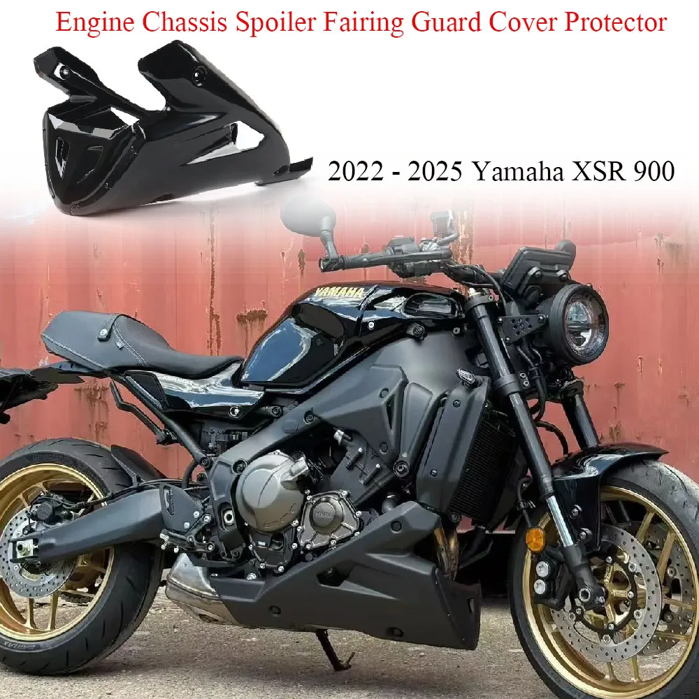 

For Yamaha XSR 900 2022-2025 Motorcycle Belly Pan No Paint Engine Chassis Spoiler Fairing Guard Cover ProtectorNew Style