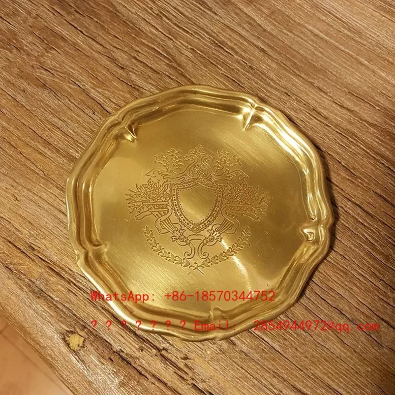 Coasters, Tea Cushions, European and American Small Plates, Snack Plates, Creative and Simple Thermal Insulation Ornaments