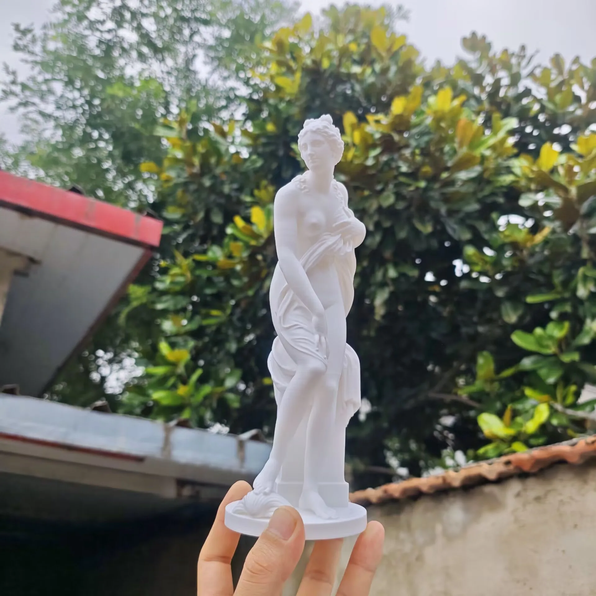 3D Printed Venus Statue 24cm Classic Greek Sculpture Home Desk Decor Art Ornament Gift