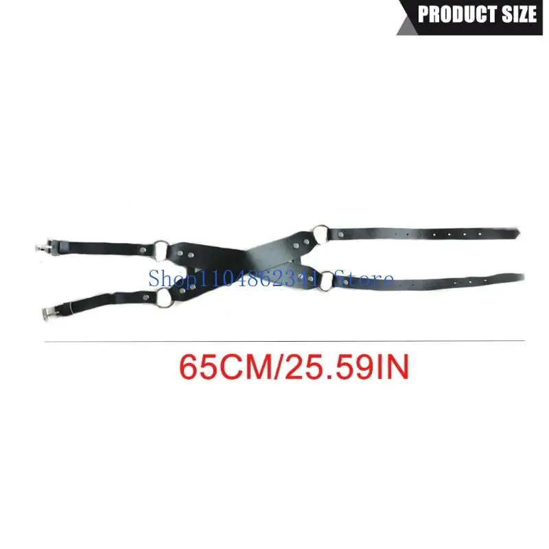 5asd gothique PU bandeau masque femmes bandeau réglable pour Anime Cosplay Halloween fêtes jeu rôle Costume